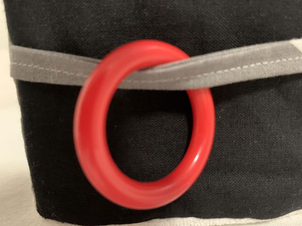 Speelkubus zwart wit (met schuimrubber) - Afbeelding 3
