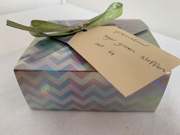 Nicu slofjes legergroen uni - Afbeelding 4
