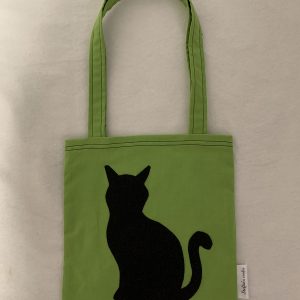 Kindertasje Halloween poes