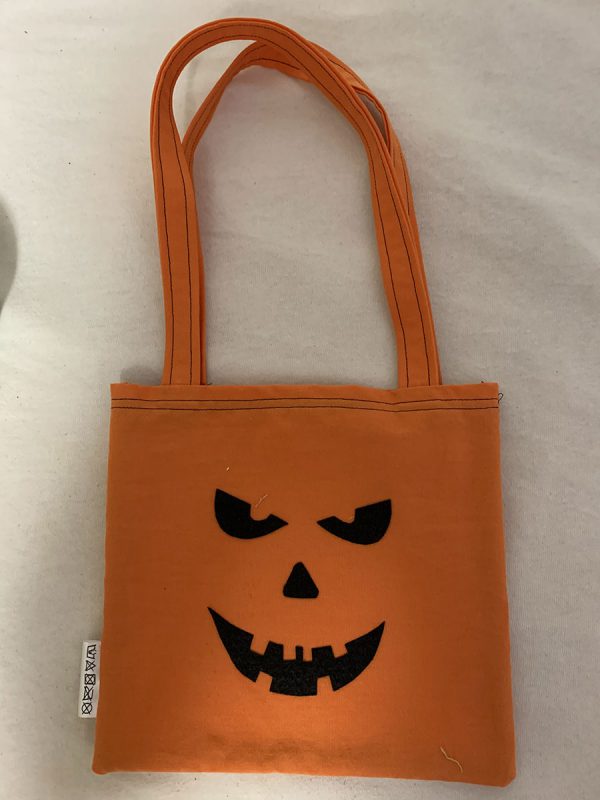 Kindertasje Halloween pompoen - Afbeelding 2