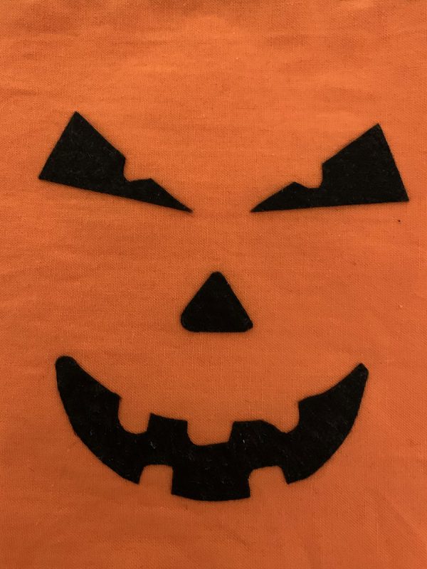 Kindertasje Halloween pompoen - Afbeelding 3