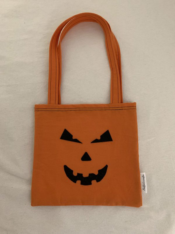 Kindertasje Halloween pompoen