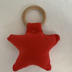 Rammelaar bijtring ster rood