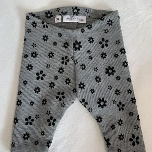 Nicu legging grijs met bloem