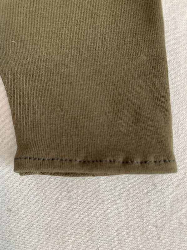 Legging uni legergroen - Afbeelding 3