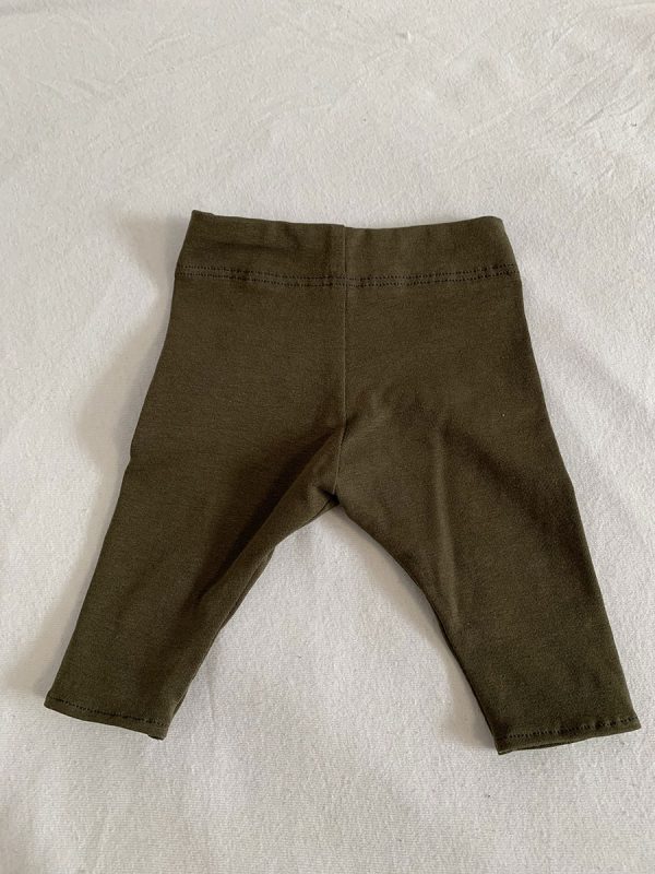 Legging uni legergroen