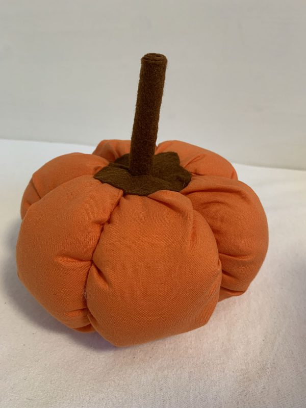 Pompoen stof oranje