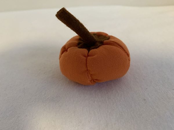 Pompoen stof oranje - Afbeelding 2