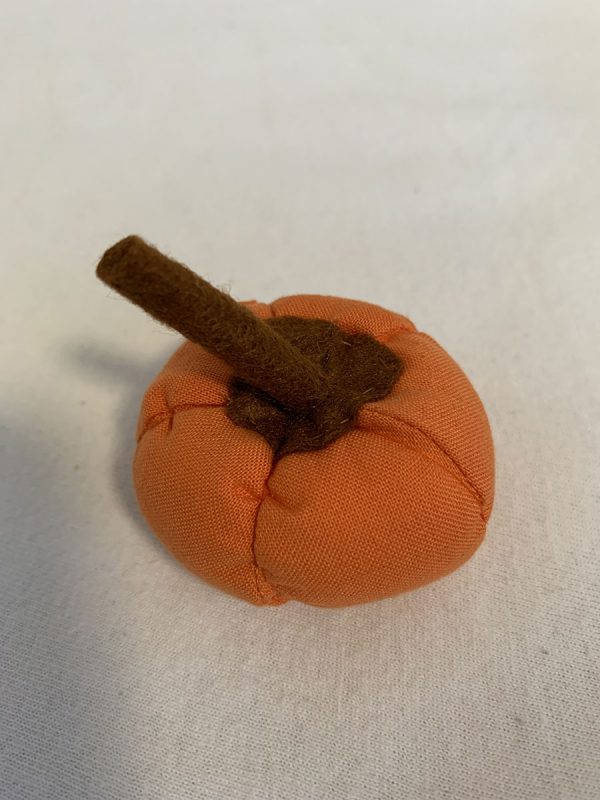 Pompoen stof oranje