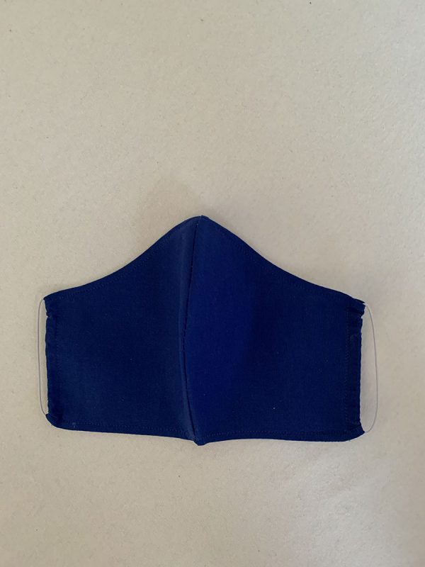 Mondkapje standaard - uni blauw