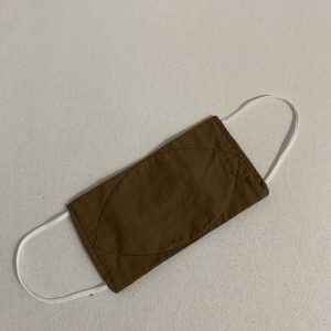 Mondkapje brildragers - bruin uni
