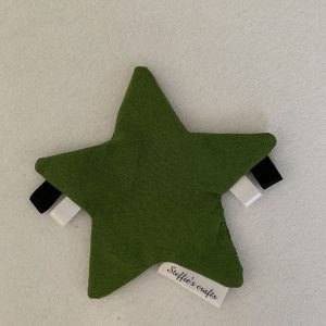 Knisperdoekje ster groen