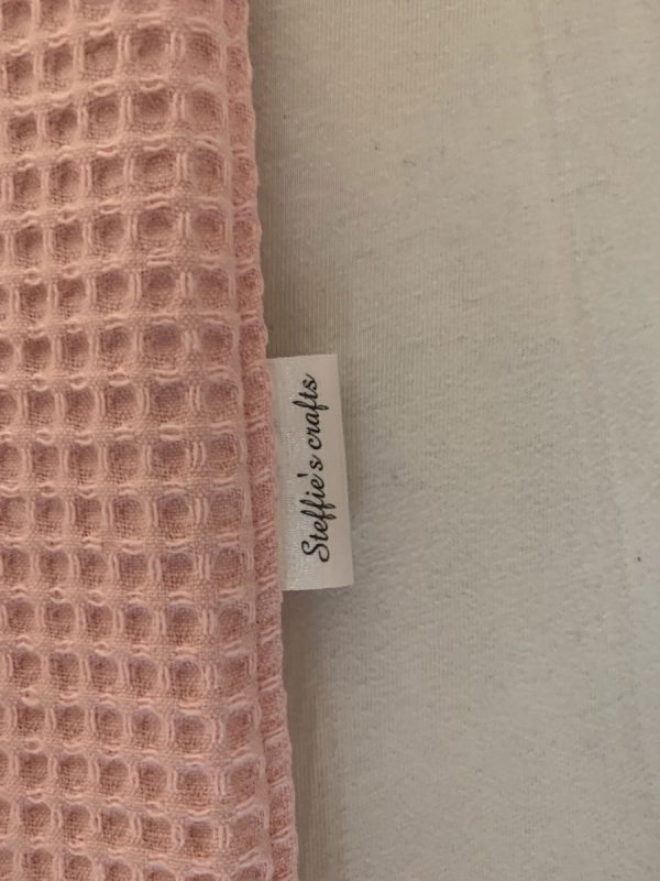 Dekentje licht roze licht roze - Afbeelding 2