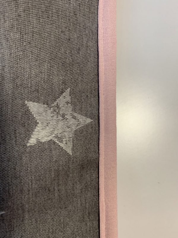 Luieretui grijs ster grijs licht roze - Afbeelding 5