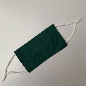 Mondkapje brildragers - uni donker groen