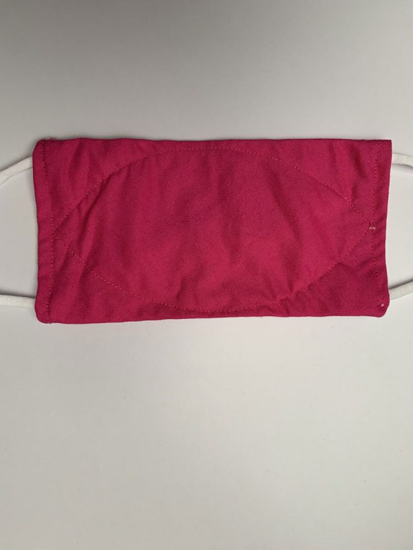 Mondkapje brildragers - fuchsia - Afbeelding 2