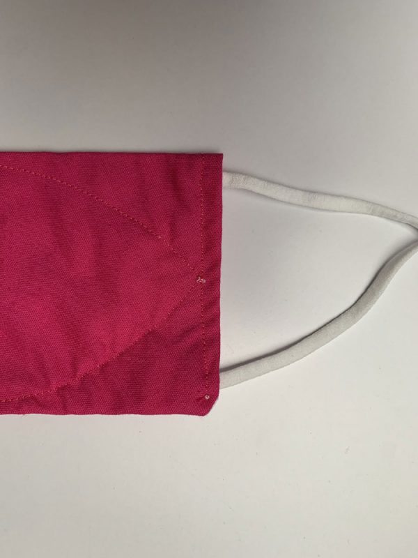 Mondkapje brildragers - fuchsia - Afbeelding 3