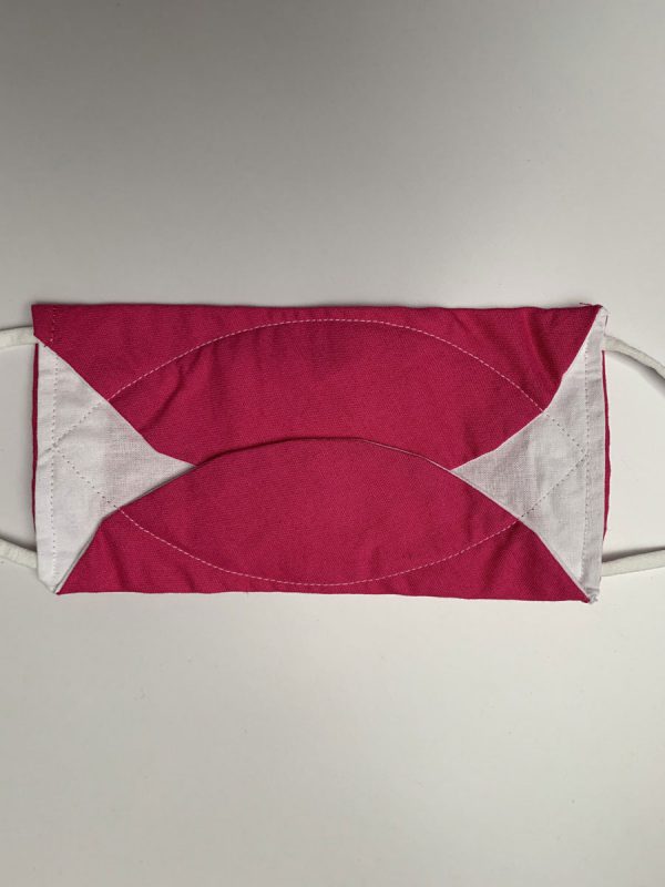 Mondkapje brildragers - fuchsia - Afbeelding 5