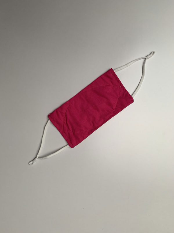 Mondkapje brildragers - fuchsia