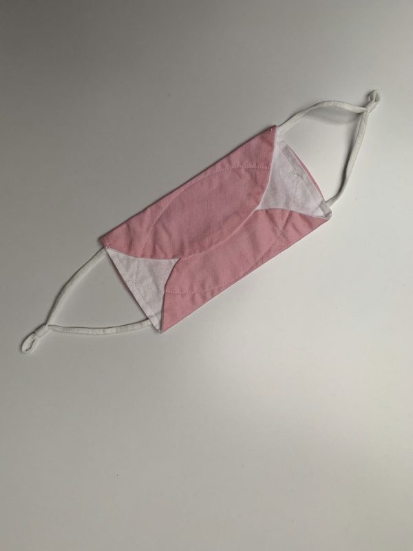 Mondkapje brildragers - licht roze - Afbeelding 4