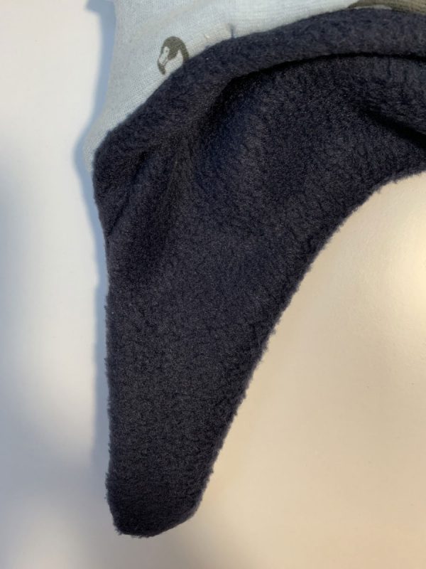Winterpuntmuts blauw flamingo - Afbeelding 3