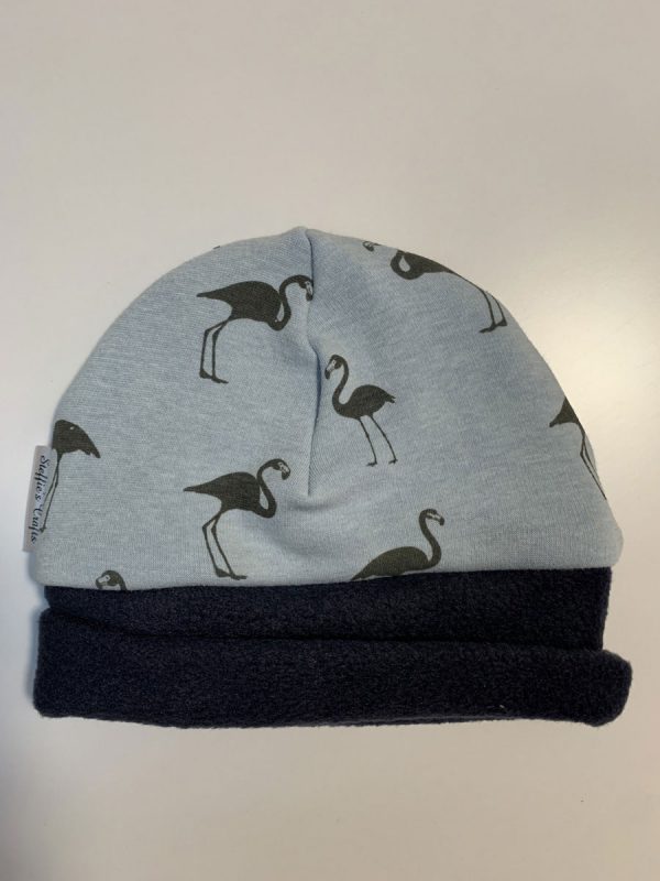 Wintermuts blauw flamingo