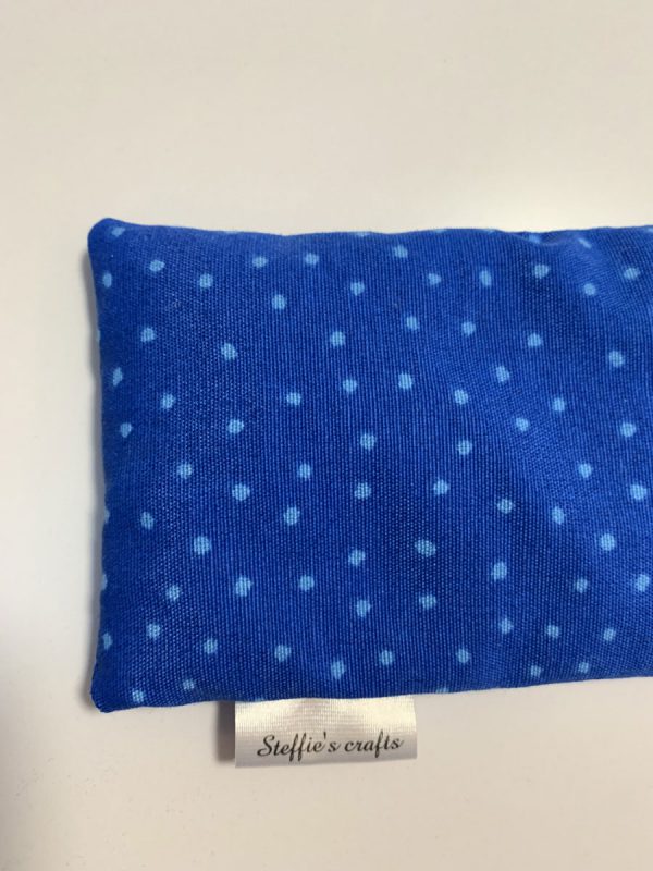 Verwarmings- en koelingskussen blauw stip blauw - Afbeelding 2