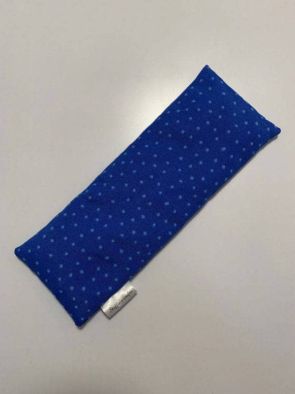 Verwarmings- en koelingskussen blauw stip blauw