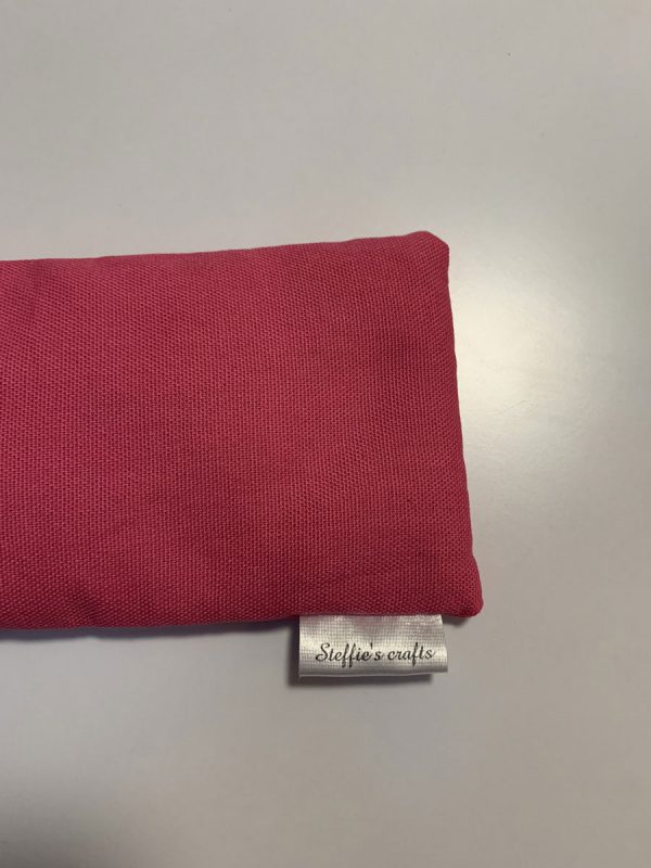Verwarmings- en koelingskussen uni roze - Afbeelding 2
