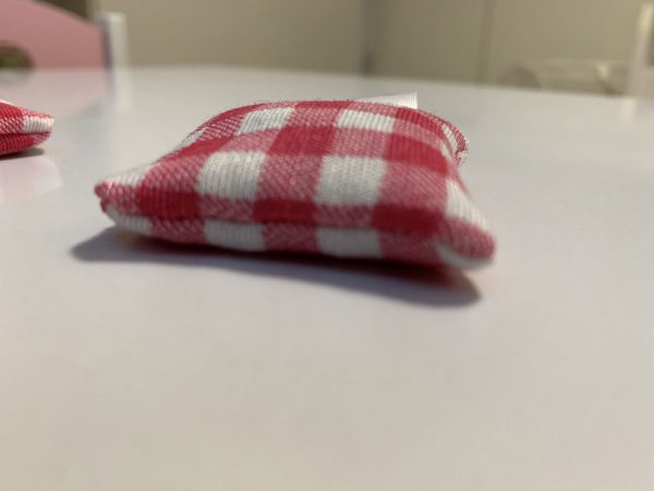 Verwarmings- en koelingskussen wanten boerenbont roze - Afbeelding 3