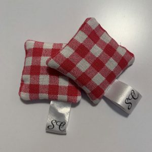 Verwarmings- en koelingskussen wanten boerenbont roze
