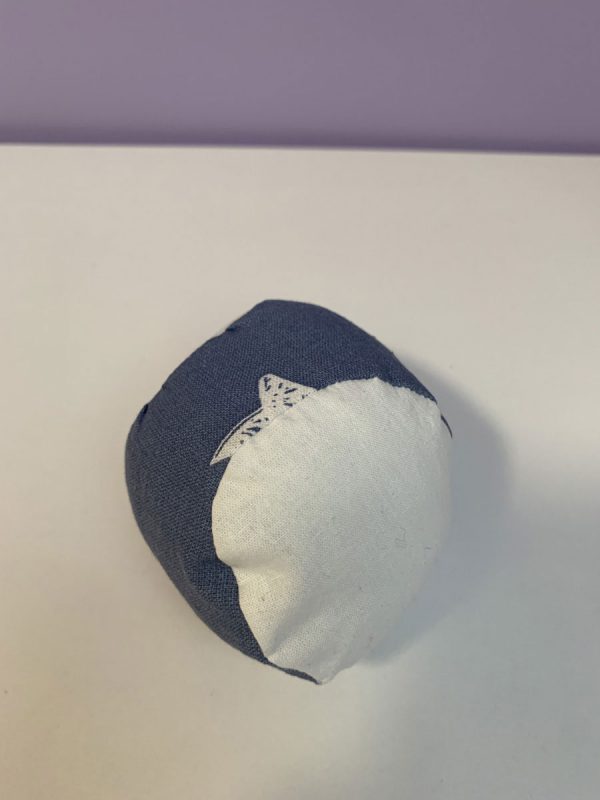 Tennisbal wit blauw ster wit