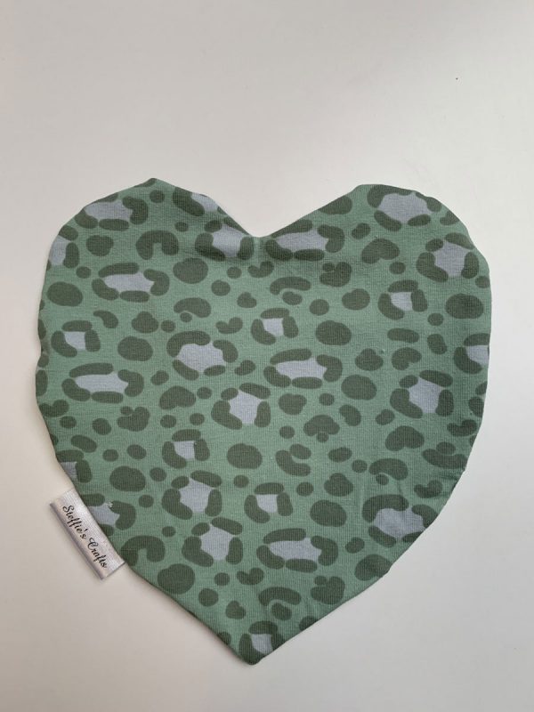 Geurdoekje panterprint oud groen