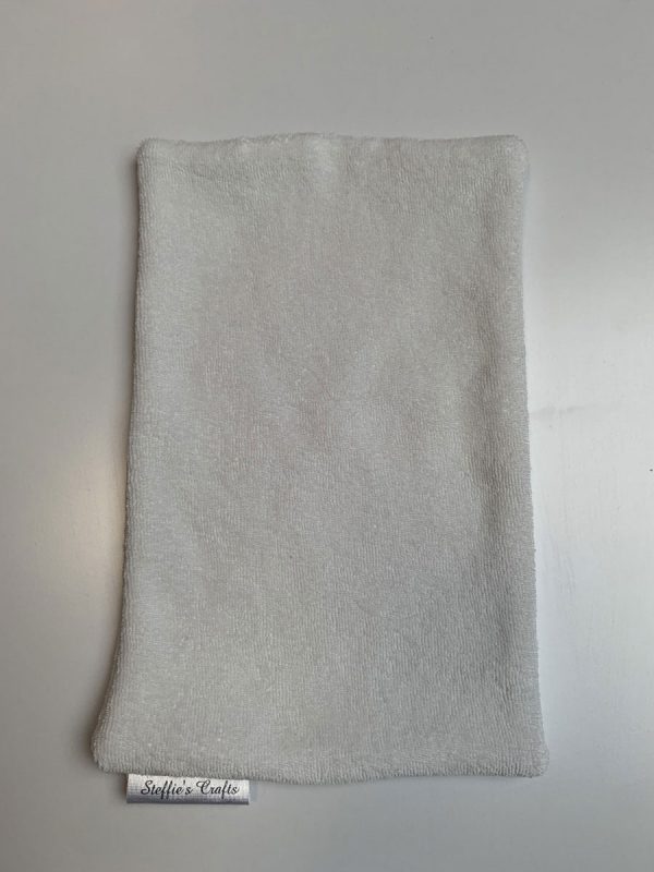 Geurdoekje badstof wit