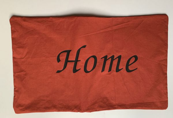 Kussenhoes tekst Home