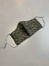 Mondkapje standaard- oud groen twijgjes