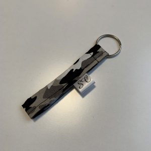 Sleutelhanger stof camouflage