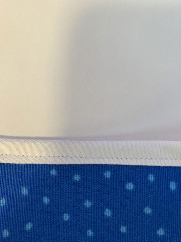 Vlaggenlijn punt ster, boerenbont en stip blauw - Afbeelding 3