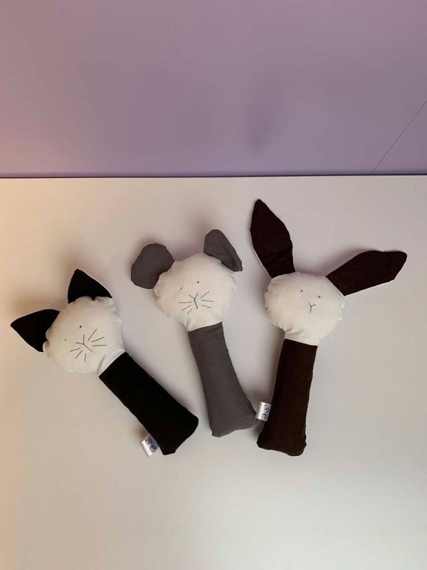 Knijpfiguurtje muis - Afbeelding 2