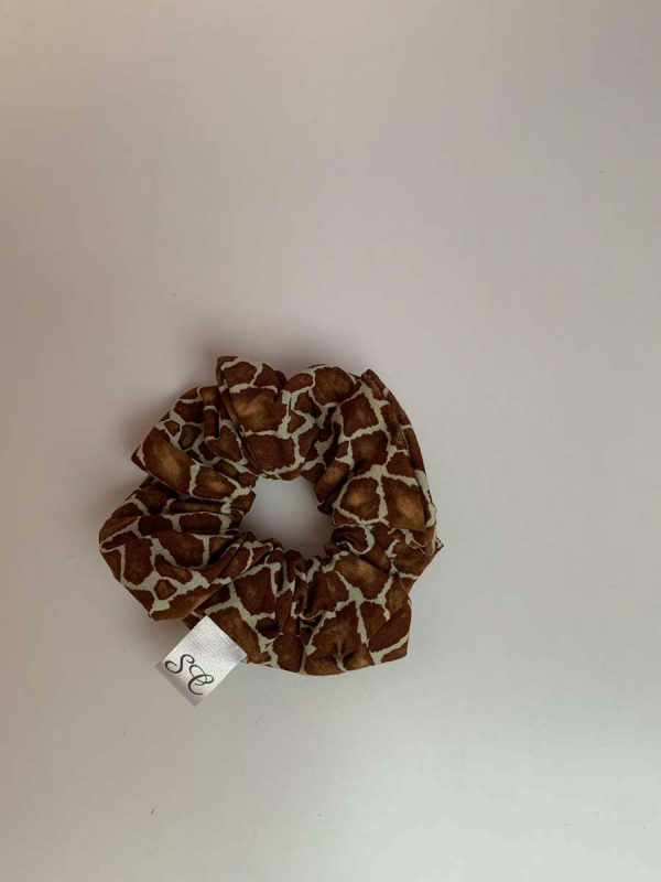 Scrunchy giraffenprint