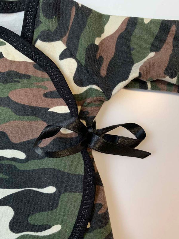 Nicu romper met lange mouwen camouflage - Afbeelding 4