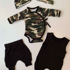 Setje camouflageprint Nicu