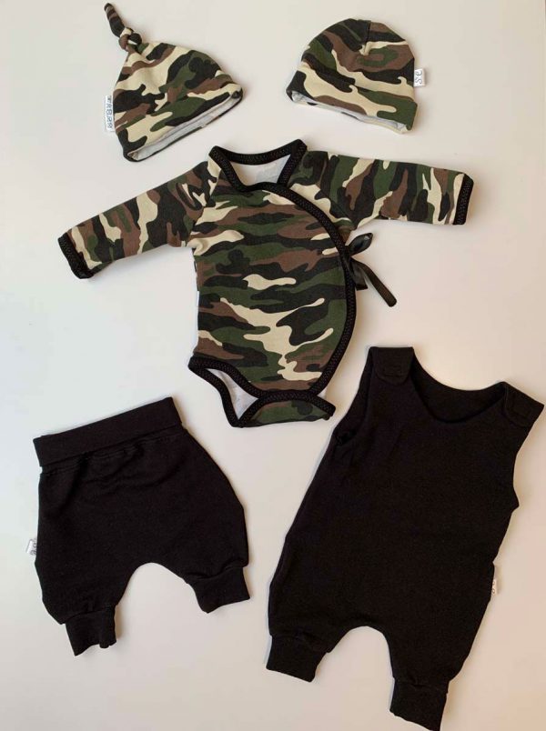 Setje camouflageprint Nicu