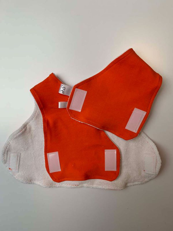 Nicu overslaghemdje uni oranje - Afbeelding 3