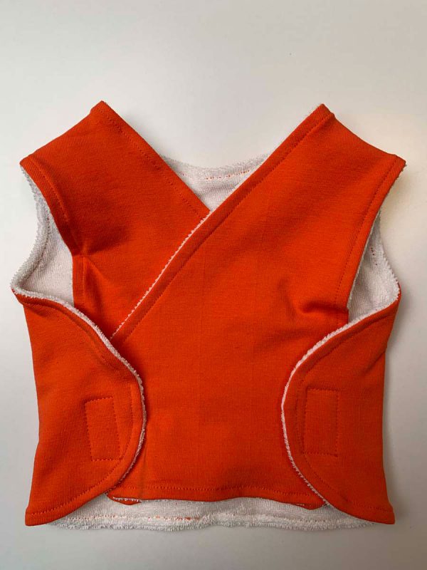 Nicu overslaghemdje uni oranje