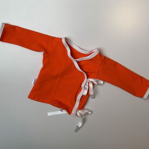 Nicu overslagtruitje uni oranje