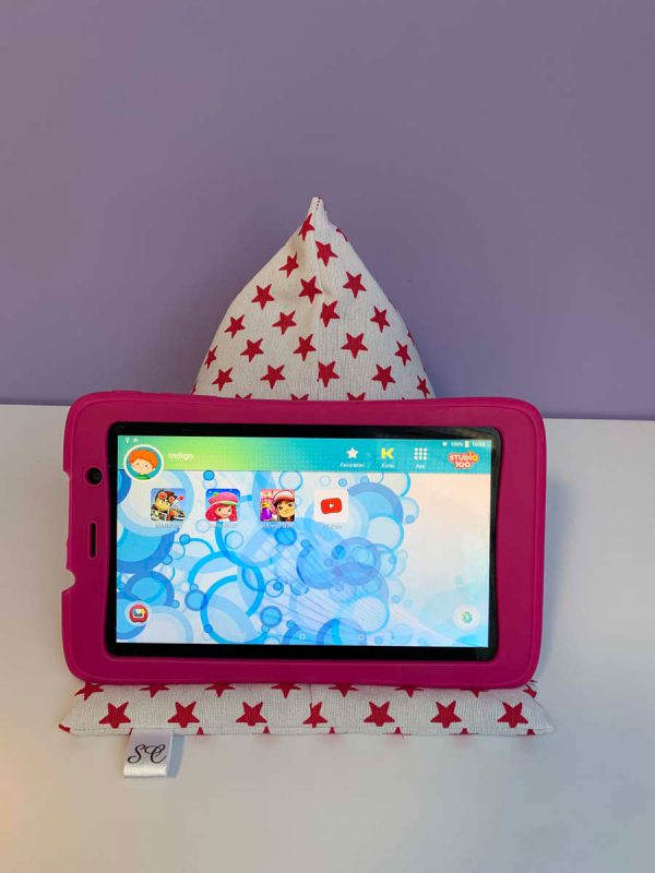 Zitzak voor kindertablet sterretjes