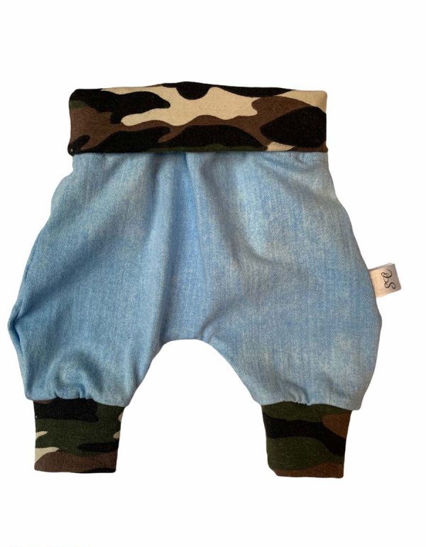 Nicu broekje uni jeans camouflage