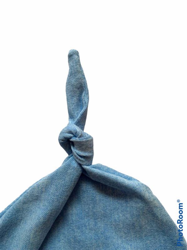 Nicu mutsje met knoop uni jeans - Afbeelding 2