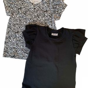 Setje zebraprint baby en kind